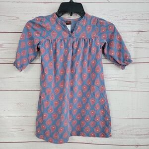 Tea Collection Blue and Pink Kids Casual Dress